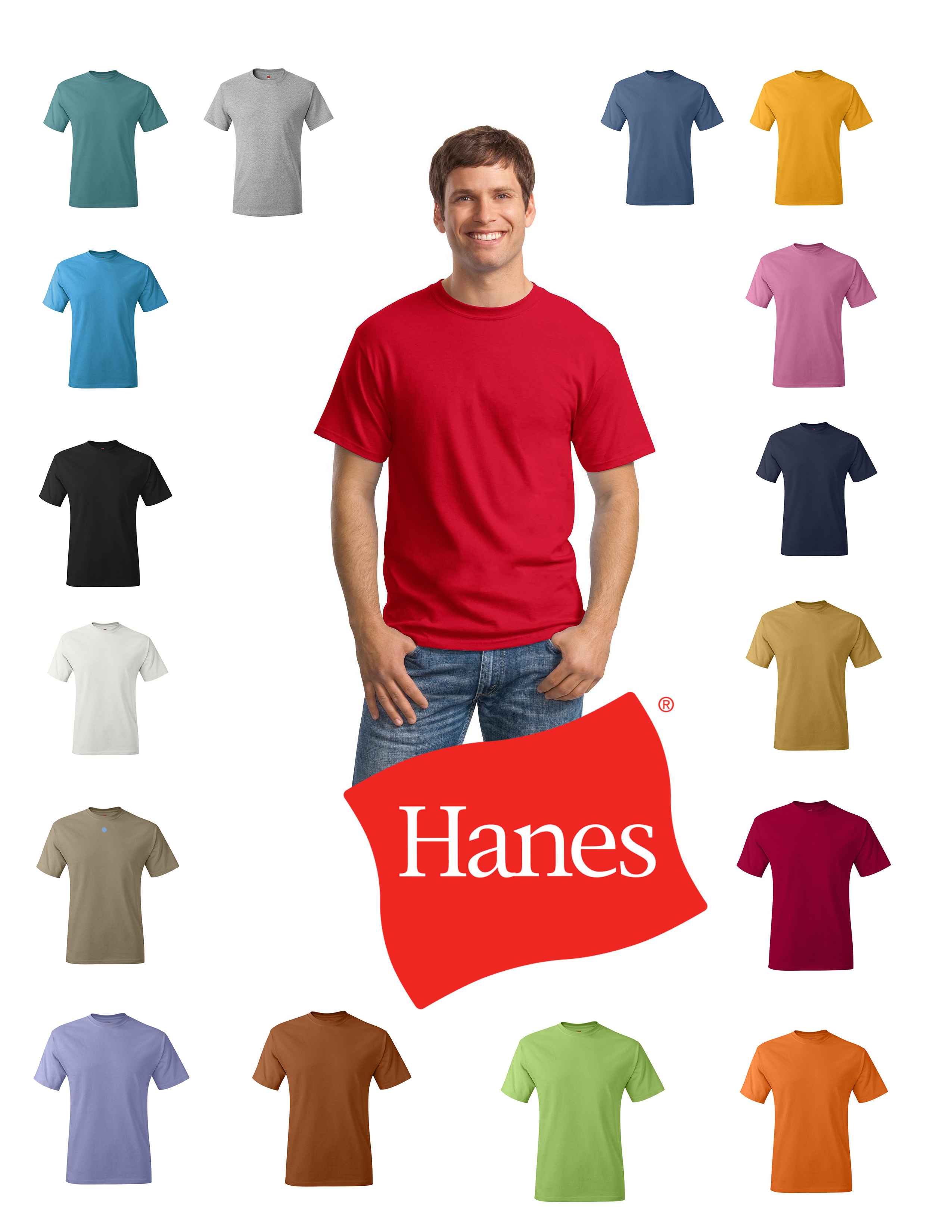 Buy Hanes 3 Pack T Shirts 54 Off Share Discount